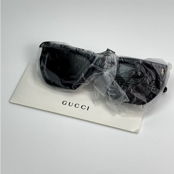 NEW Gucci Sunglasses GG1520 S 001 Black Grey Women Authentic main image 13